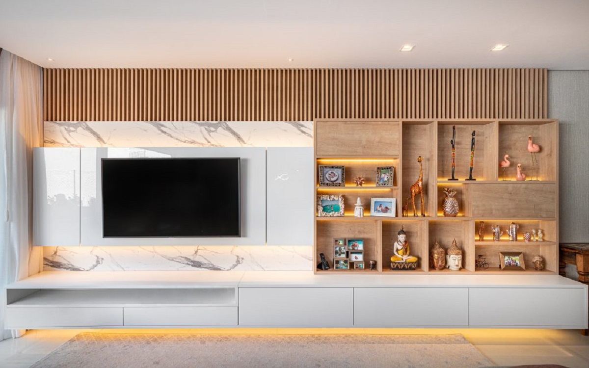 Decorar prateleiras não precisa ser tão avassalador